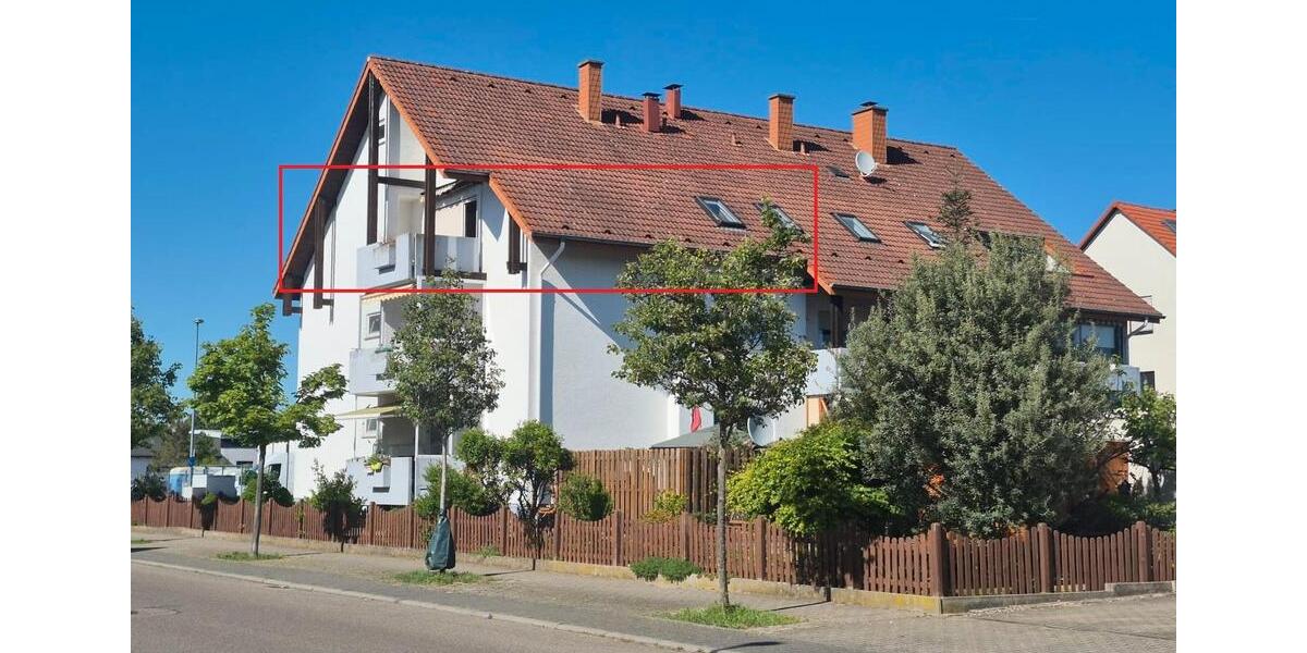 Dachgeschoßwohnung Haßloch - 3 Zimmer, 92 m&sup2;, 189.000&euro; | Angebot:26821864