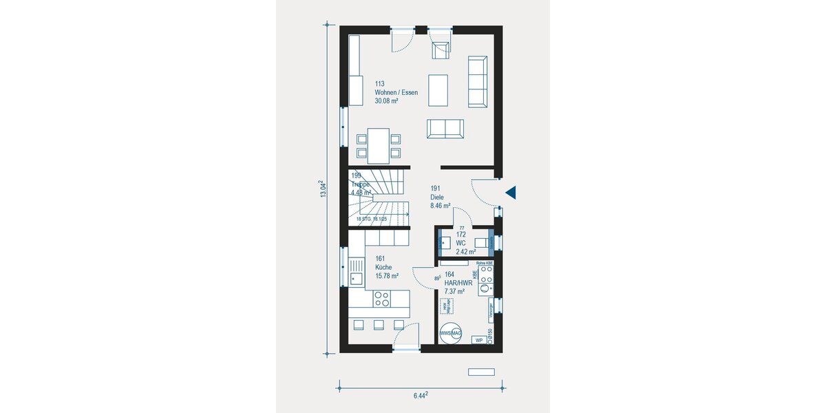 Cityline 2 in Bensheim - Freiheit auf drei Etagen, statt Mietfrust! - Mehrfamilienhaus, Wohnhaus Bensheim | Angebot:27293020