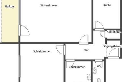 Wohnung Neustadt an der Weinstraße - 2 Zimmer, 74 m&sup2;, 779&euro; | Angebot:26492306
