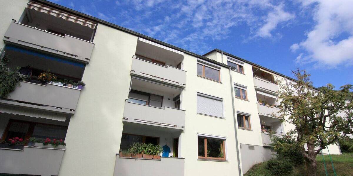 3-Zimmer-Wohnung mit großem Potenzial in zentraler aber grüner Lage von Neckargemünd 3 zimmer