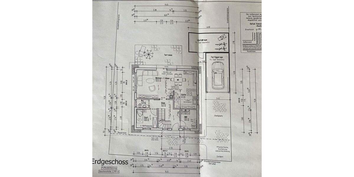 Modernes, freistehendes Einfamilienhaus in naturnaher Lage von Bürstadt - ideal für Familien 5 zimmer
