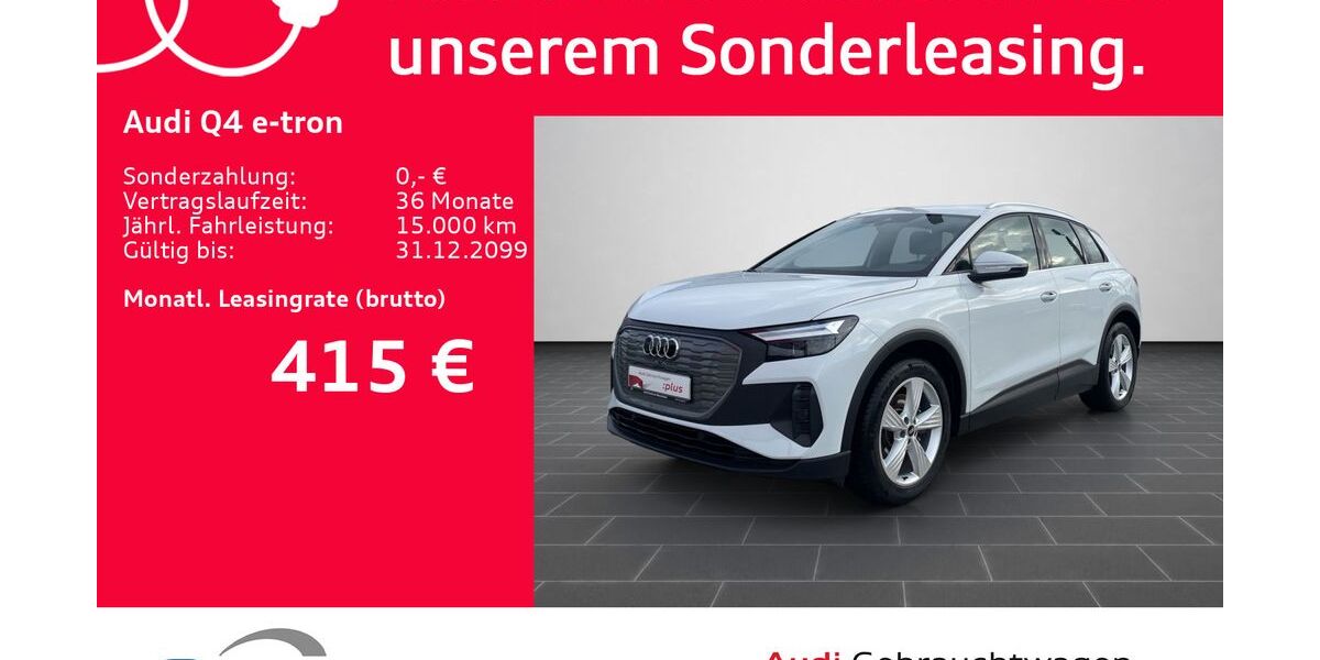 Audi Q4 e-tron 71.350 km 22.299 &euro; Mannheim 68309