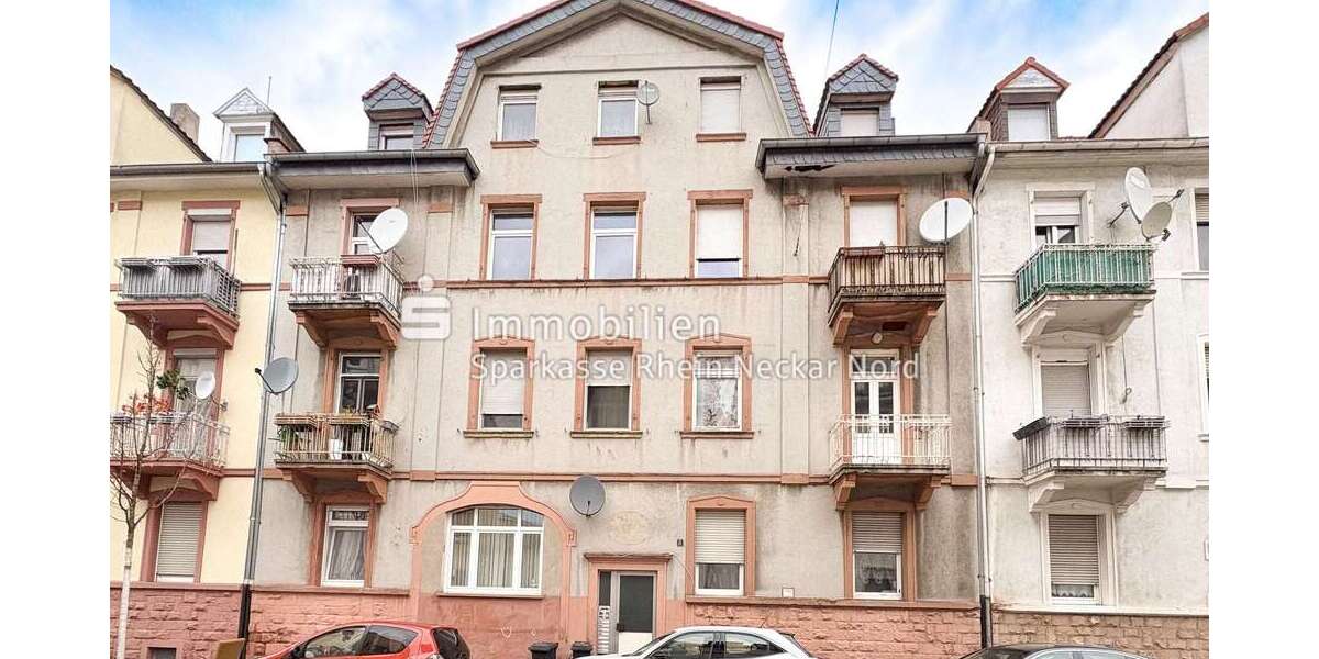 Etagenwohnung Mannheim Gartenstadt - 2 Zimmer, 52 m&sup2;, 145.000&euro; | Angebot:25452051
