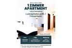 Etagenwohnung Worms - 1 Zimmer, 30 m&sup2;, 400&euro; | Angebot:25291827