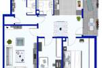 Etagenwohnung Ludwigshafen Pfingstweide - 3 Zimmer, 80 m&sup2;, 169.000&euro; | Angebot:25850501