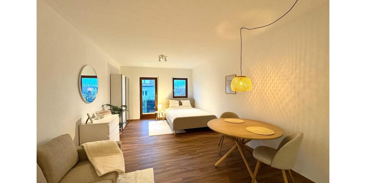 Leimen: NEU möbliertes 1-Zimmer-Apartment mit Balkon in Top-Lage! 1 zimmer