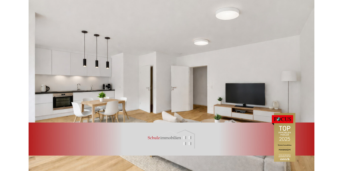 Etagenwohnung Mannheim Neckarau - 3 Zimmer, 87 m&sup2;, 389.000&euro; | Angebot:25697788