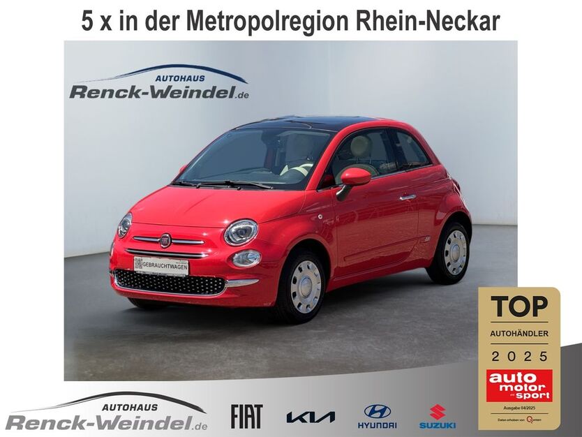 Fiat 500 85.695 km 8.989 € Mannheim 68199