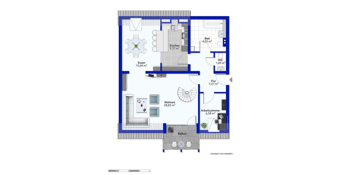 Etagenwohnung Hockenheim - 4 Zimmer, 116 m&sup2;, 315.000&euro; | Angebot:25142256