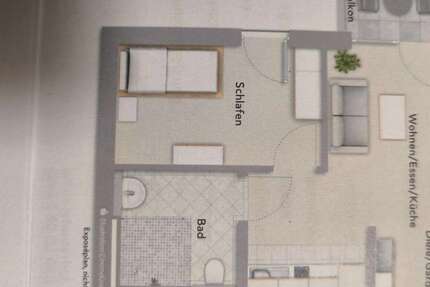 Wohnung Ludwigshafen/ Friesenheim Friesenheim - 2 Zimmer, 44 m&sup2;, 690&euro; | Angebot:25880593