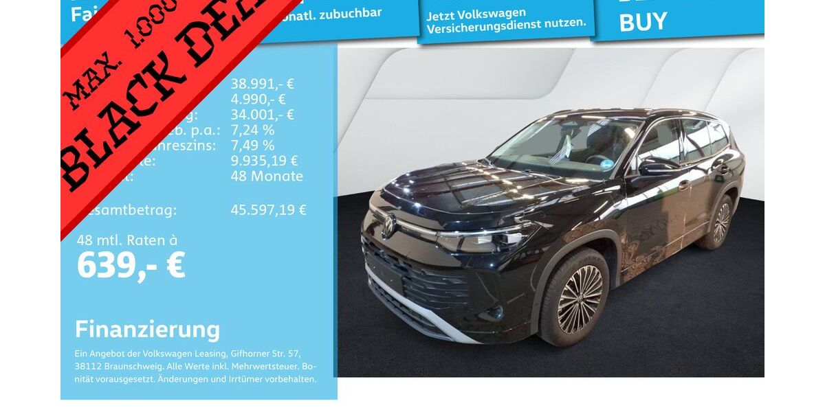 VW Tayron 26.540 km 38.991 &euro; Mannheim 68309