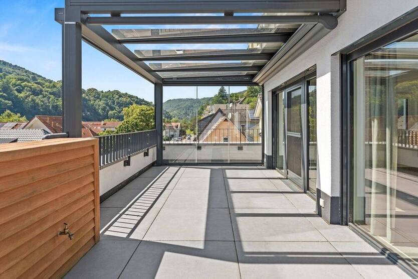 Neuwertiges Luxus-Penthouse am Rande von Neuenheim - Neckarblick | 3 Terrassen | barrierefrei