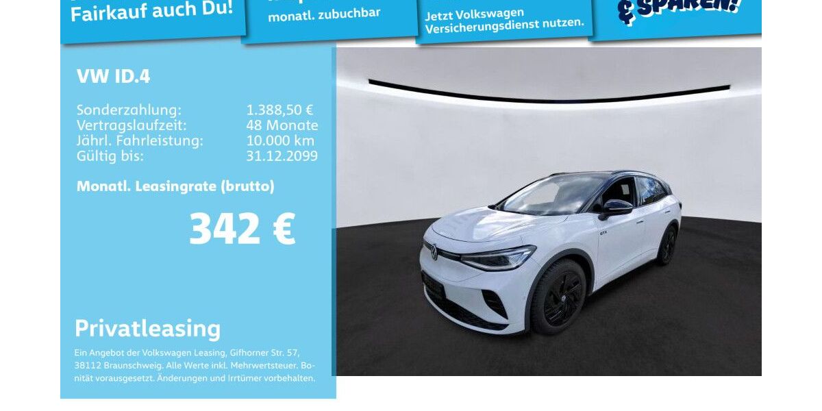 VW ID.4 104.050 km 27.492 &euro; Mannheim 68309