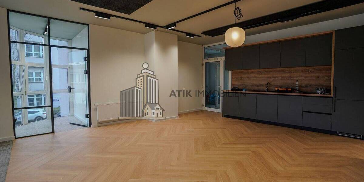 ATIK: Provisionsfrei - Erstbezug nach Sanierung - Repräsentative Bürofläche mit EBK - Gewerbeobjekt Mannheim / Rheinau Rheinau | Angebot:26267285