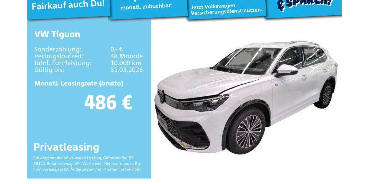 VW Tiguan 30.643 km 41.571 &euro; Mannheim 68309