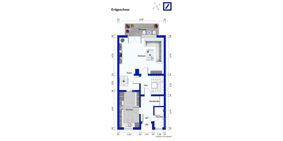 Reihenmittelhaus Speyer - 6 Zimmer, 168 m&sup2;, 499.000&euro; | Angebot:25865356