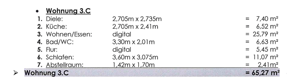 Etagenwohnung Ludwigshafen am Rhein Rheingönheim - 3 Zimmer, 65 m&sup2;, 199.500&euro; | Angebot:25235669