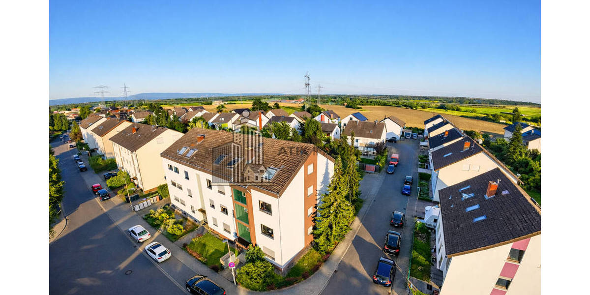 ATIK: Charmante 4-Zimmer-Erdgeschosswohnung mit sonnigem Südbalkon - Etagenwohnung Ketsch | Angebot:26267137