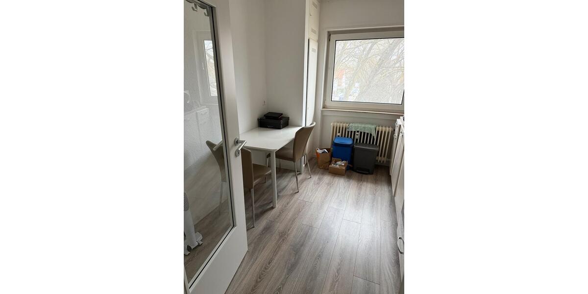 Mannheim(rheinau)Untervermietung wohnung möbiliert befristet 1 zimmer