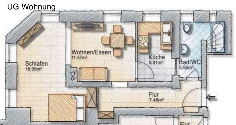 Etagenwohnung Mannheim Niederfeld - 3.5 Zimmer, 104 m&sup2;, 399.000&euro; | Angebot:26594842