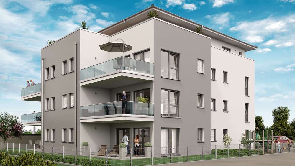 Etagenwohnung Weinheim - 2 Zimmer, 107 m&sup2;, 1.530&euro; | Angebot:24637721