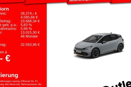 Cupra Born 19.167 km 27.392 &euro; Weinheim 69469