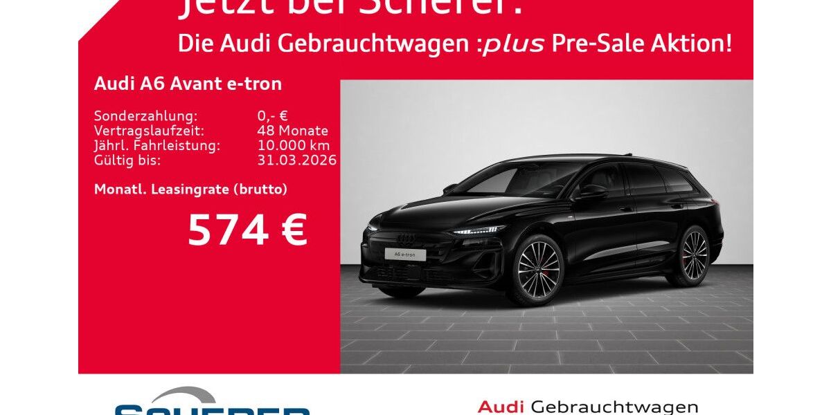 Audi A6 e-tron 8.249 km 63.399 &euro; Mannheim 68309