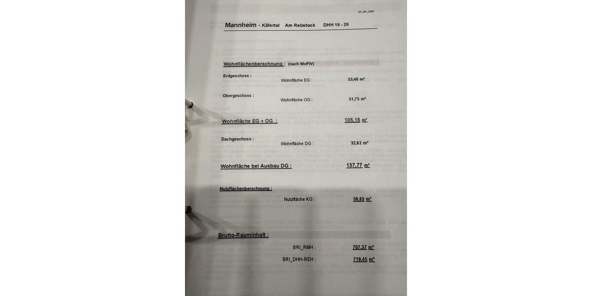 Reihenhaus Mannheim Käfertal - 4 Zimmer, 138 m&sup2;, 605.000&euro; | Angebot:24604326