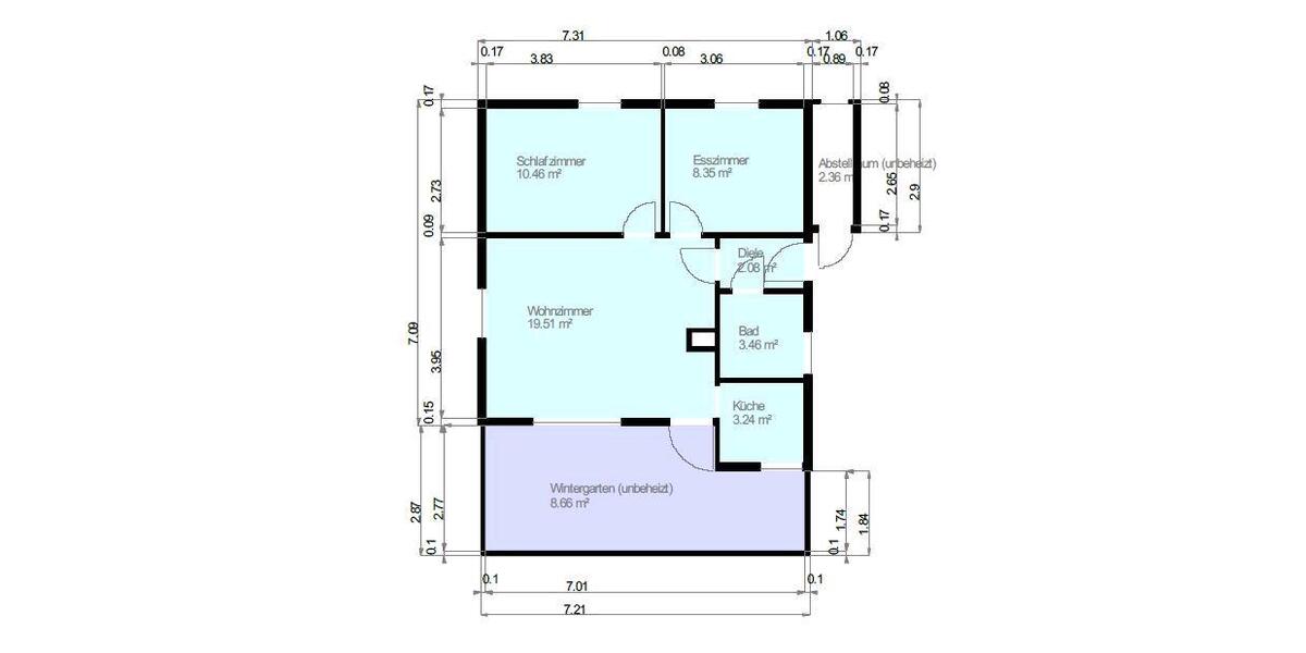 Haus (keine Pacht) am Eicher See, 2. Reihe -Eigentumsgrundstück- 3 zimmer