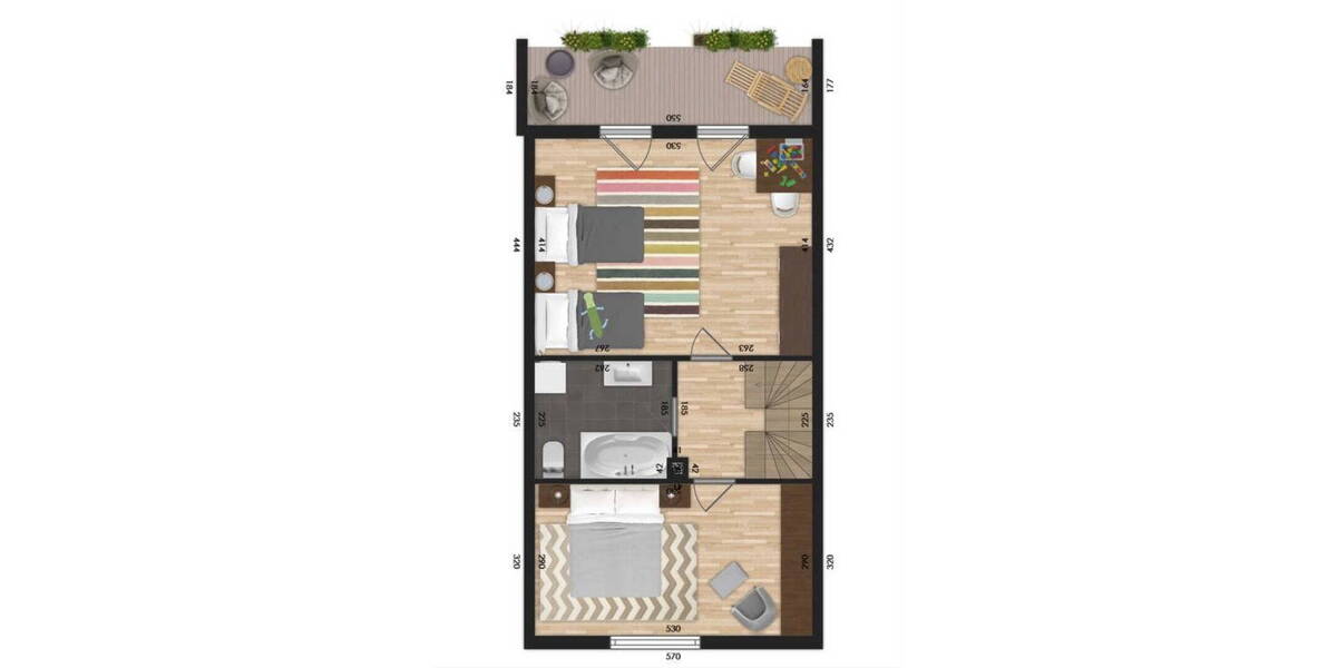 Reihenmittelhaus Mannheim Feudenheim - 4 Zimmer, 125 m&sup2;, 549.000&euro; | Angebot:26789800