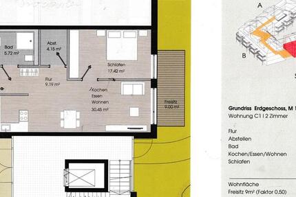 Wohnung Bad Dürkheim - 2 Zimmer, 71 m&sup2;, 320.000&euro; | Angebot:26166421