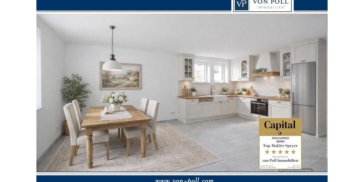 Etagenwohnung Limburgerhof - 3 Zimmer, 130 m&sup2;, 1.650&euro; | Angebot:26147225