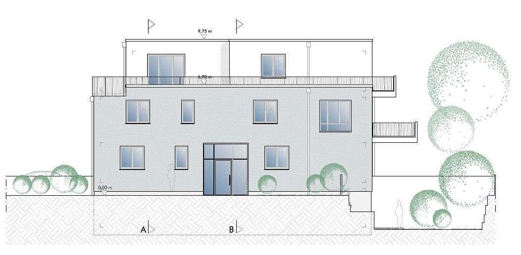 Etagenwohnung Wiesloch Baiertal - 2 Zimmer, 57 m&sup2;, 280.000&euro; | Angebot:24916373