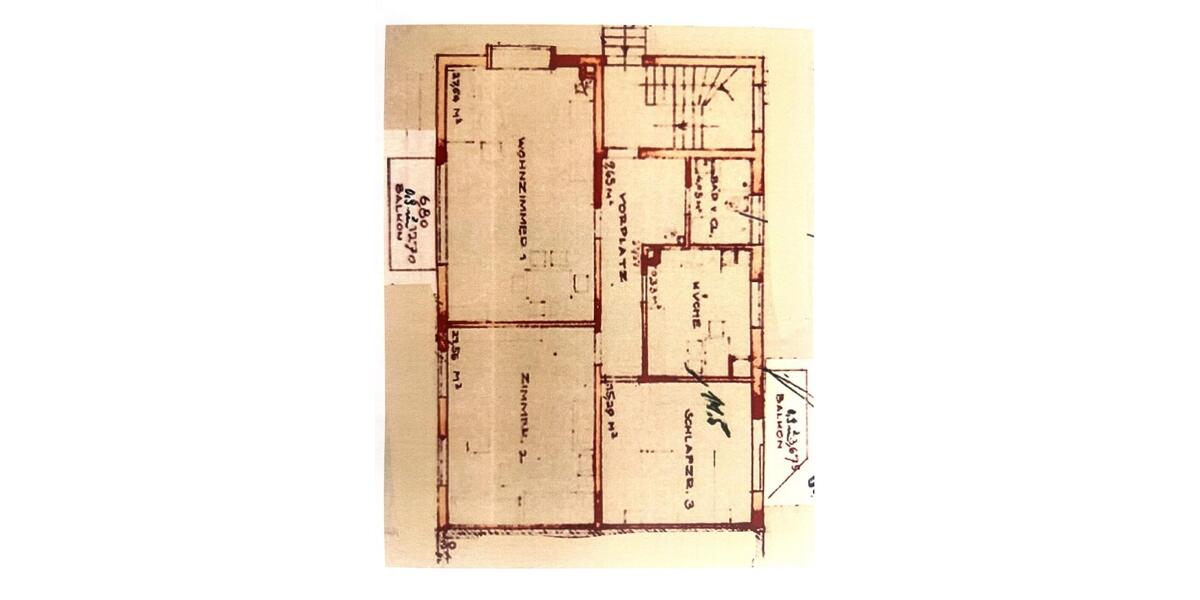 Erdgeschoßwohnung Mannheim Herzogenried - 3 Zimmer, 95 m&sup2;, 1.240&euro; | Angebot:26313901