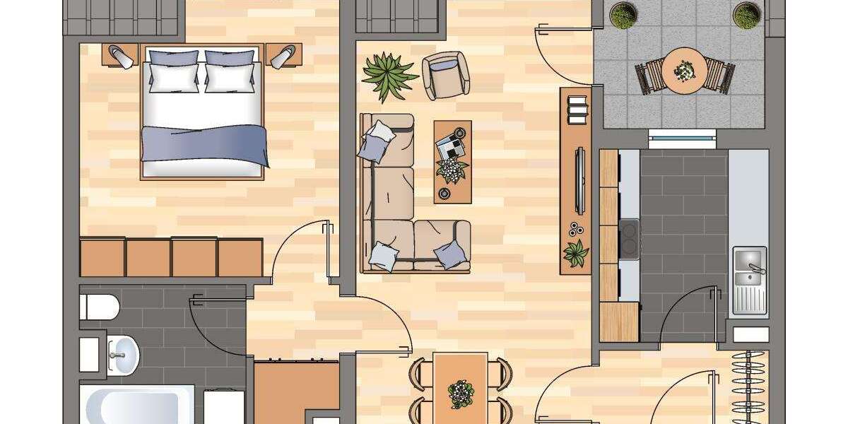 Etagenwohnung Bobenheim-Roxheim Roxheim - 2 Zimmer, 53 m&sup2;, 529&euro; | Angebot:25272550