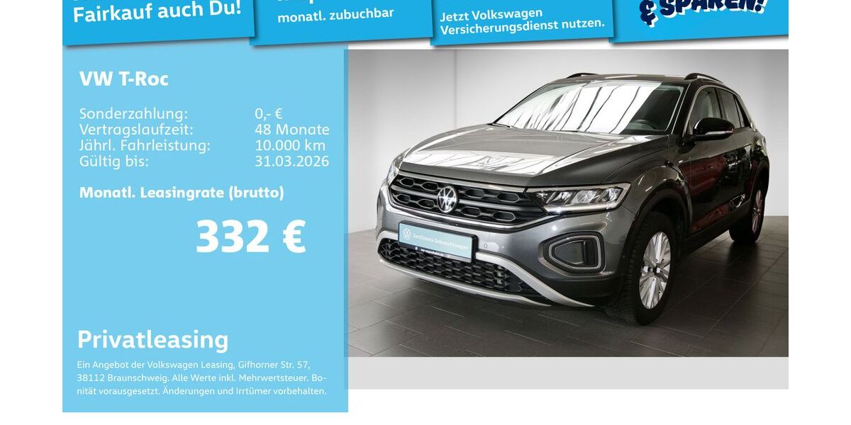 VW T-Roc 61.483 km 21.999 &euro; Mannheim 68309