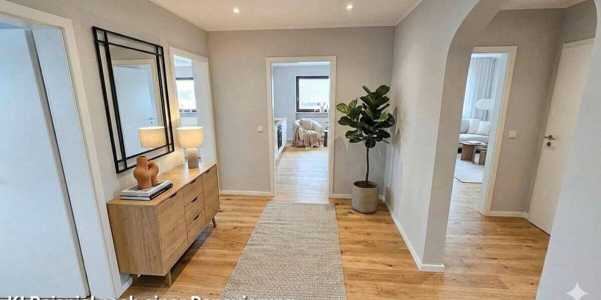 Etagenwohnung Mannheim Rheinau - 4 Zimmer, 99 m&sup2;, 298.000&euro; | Angebot:26053480