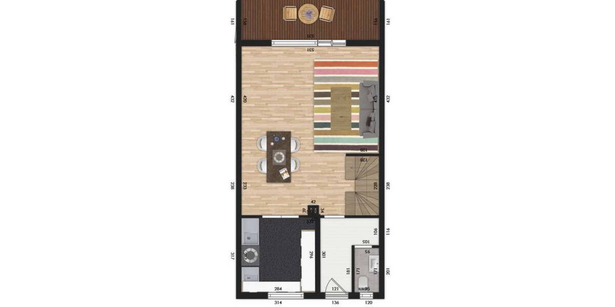 Reihenmittelhaus Mannheim Feudenheim - 4 Zimmer, 125 m&sup2;, 549.000&euro; | Angebot:26789800