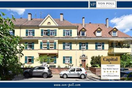 Geräumige Altbau-Wohnung mit Stadtgarten - fußläufig zur Innenstadt und zum Bahnhof
