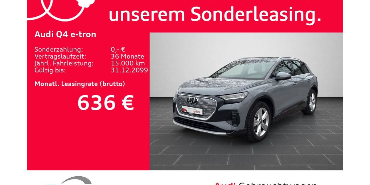 Audi Q4 e-tron 39.385 km 32.990 &euro; Ludwigshafen 67063