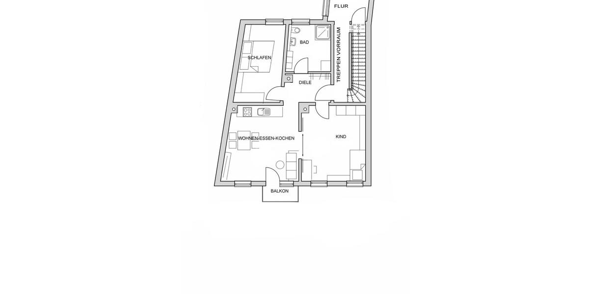 Etagenwohnung Speyer - 3 Zimmer, 75 m&sup2;, 1.350&euro; | Angebot:26243693