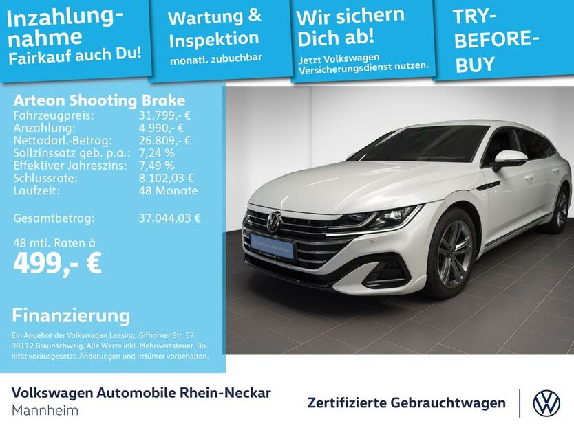 VW Arteon 28.502 km 29.999 € Mannheim 68309