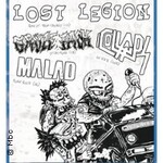 Lost Legion, Collaps, Malad + Support