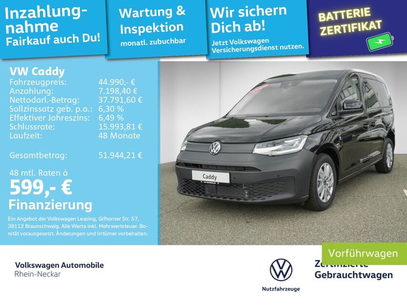 VW Caddy 5.900 km 43.999 € Mannheim 68309