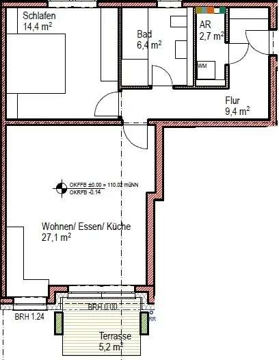 Wohnung zum Mieten in Heidelberg 980 € 61.6 m²