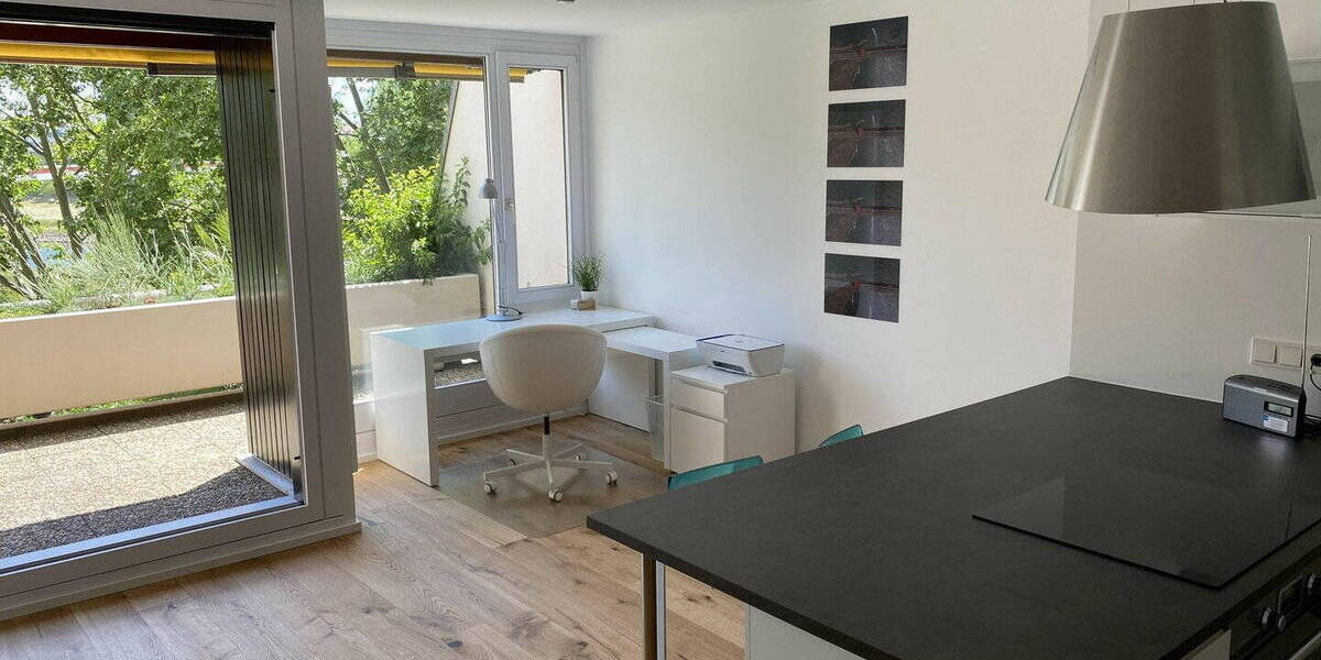 Terrassenwohnung Mannheim Neckarstadt - 1 Zimmer, 49 m&sup2;, 1.050&euro; | Angebot:26200085