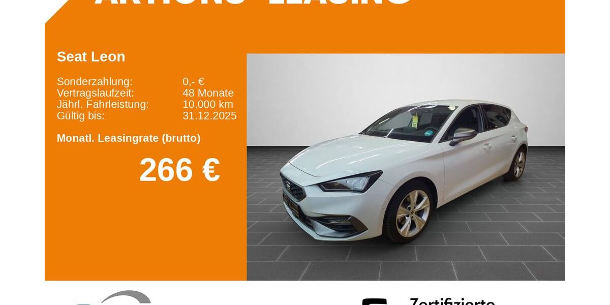 Seat Leon 26.973 km 25.900 &euro; Ladenburg 68526