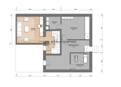 Einfamilienhaus Mannheim Feudenheim - 5 Zimmer, 130 m&sup2;, 595.000&euro; | Angebot:25999496
