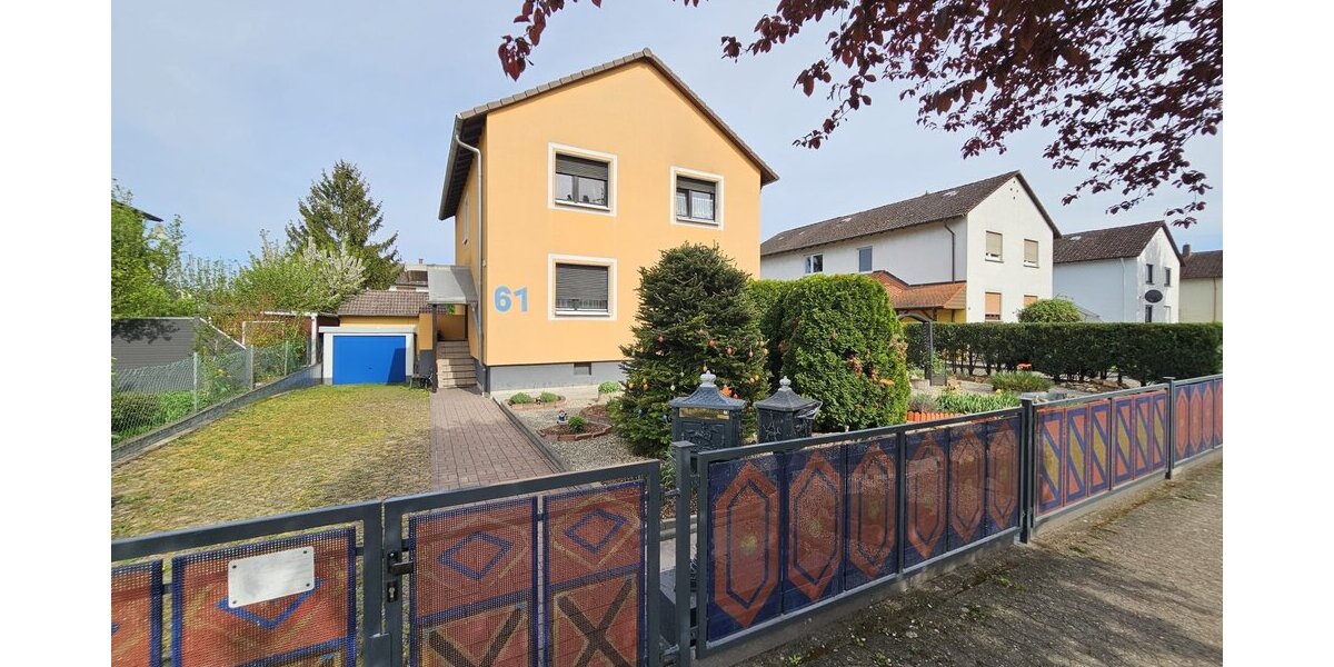 Bensheim, 2 Fam.Hs. -Erbpachtgrdst.- zimmer