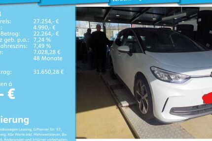 VW ID.3 3.300 km 26.981 &euro; Mannheim 68309